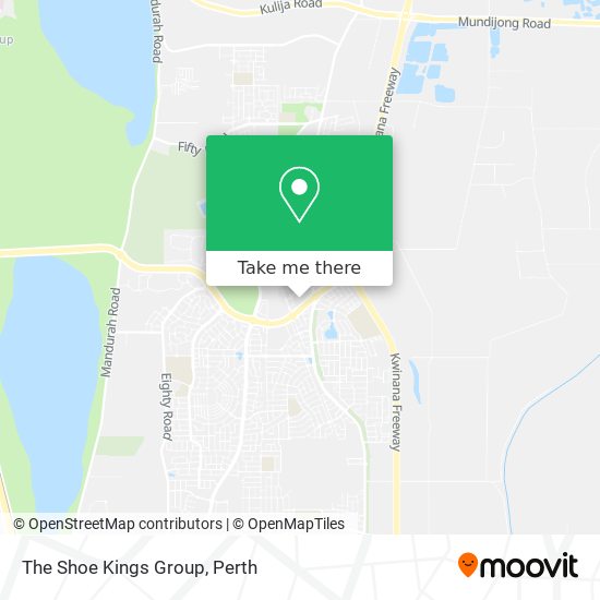 The Shoe Kings Group map