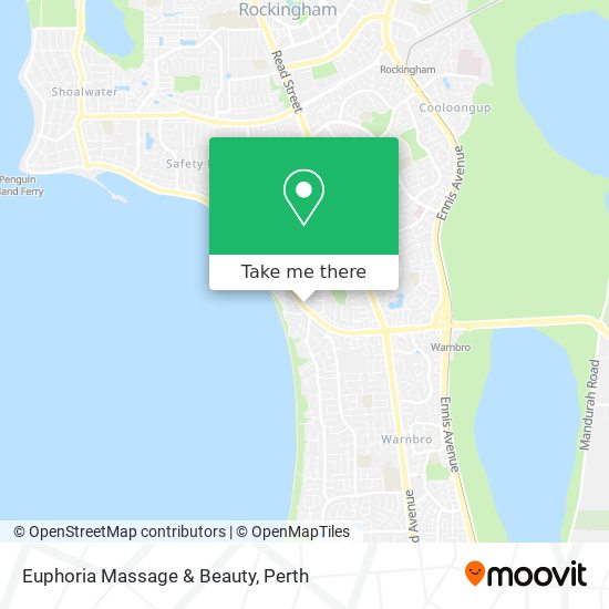 Euphoria Massage & Beauty map