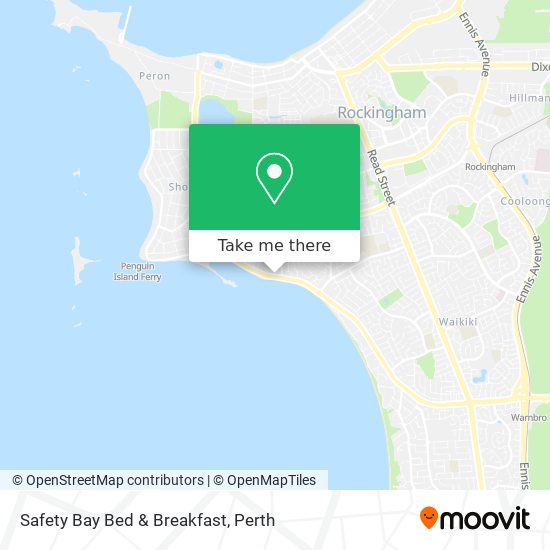 Safety Bay Bed & Breakfast map