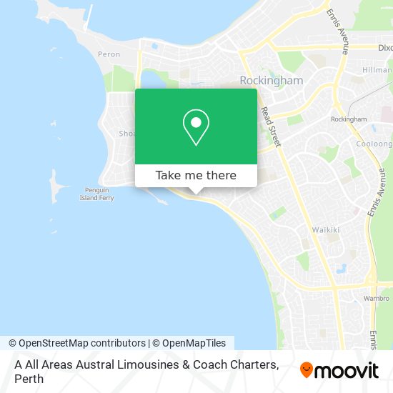 A All Areas Austral Limousines & Coach Charters map