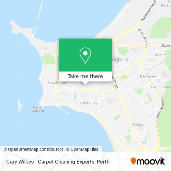 Gary Wilkes - Carpet Cleaning Experts map