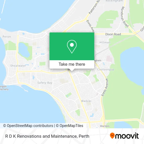 Mapa R D K Renovations and Maintenance