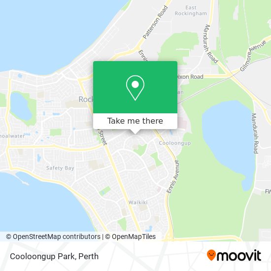 Cooloongup Park map