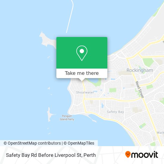 Safety Bay Rd Before Liverpool St map