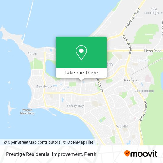 Prestige Residential Improvement map