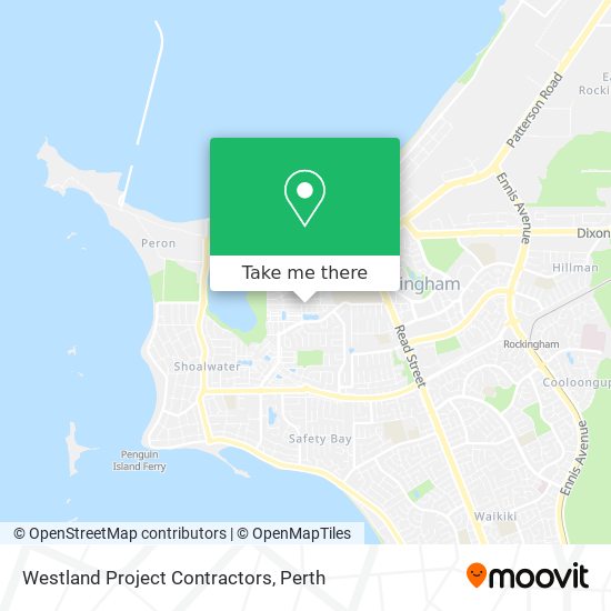 Mapa Westland Project Contractors