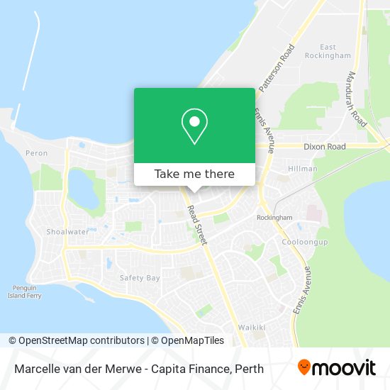 Mapa Marcelle van der Merwe - Capita Finance