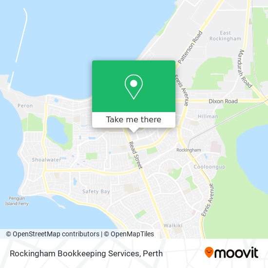 Mapa Rockingham Bookkeeping Services