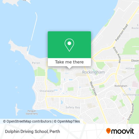 Dolphin Driving School map
