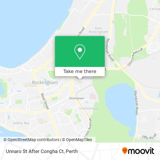 Unnaro St After Congha Ct map