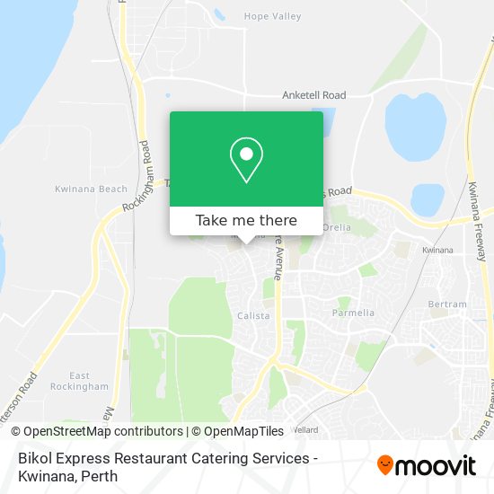Bikol Express Restaurant Catering Services - Kwinana map