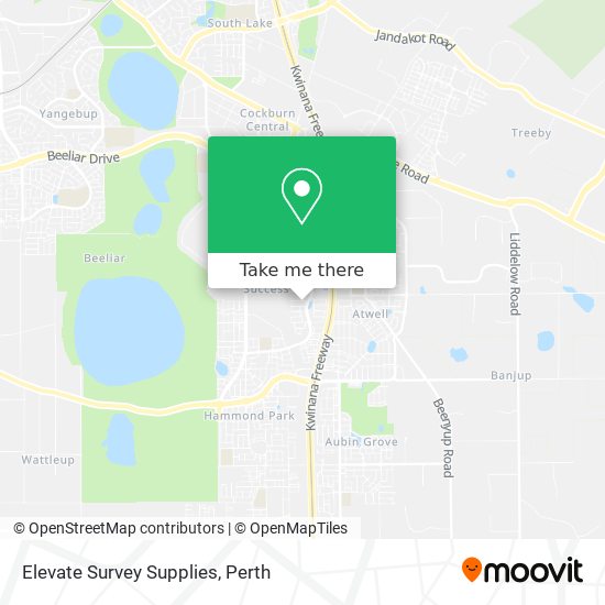 Elevate Survey Supplies map