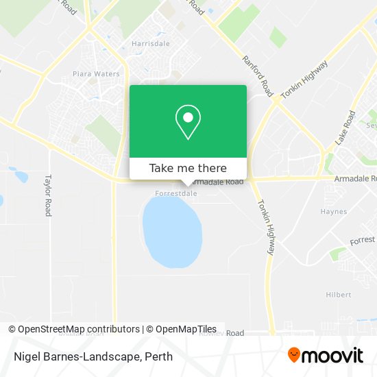 Nigel Barnes-Landscape map