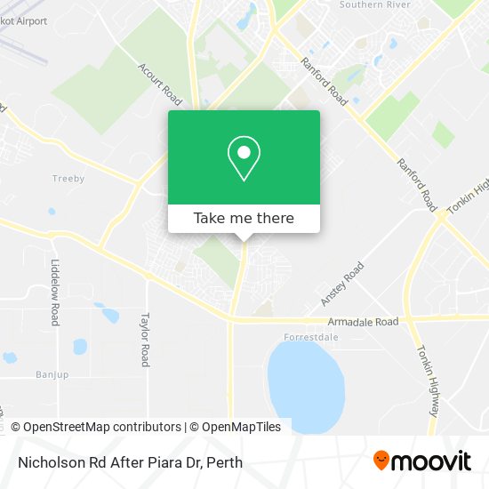 Nicholson Rd After Piara Dr map