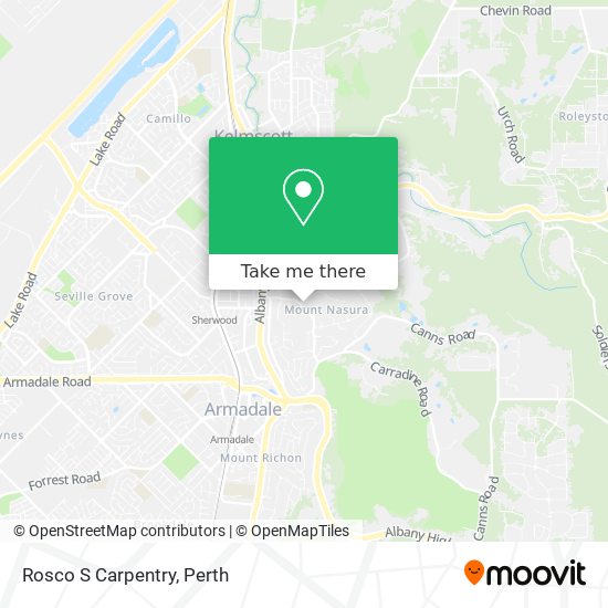 Rosco S Carpentry map