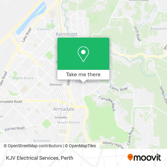KJV Electrical Services map