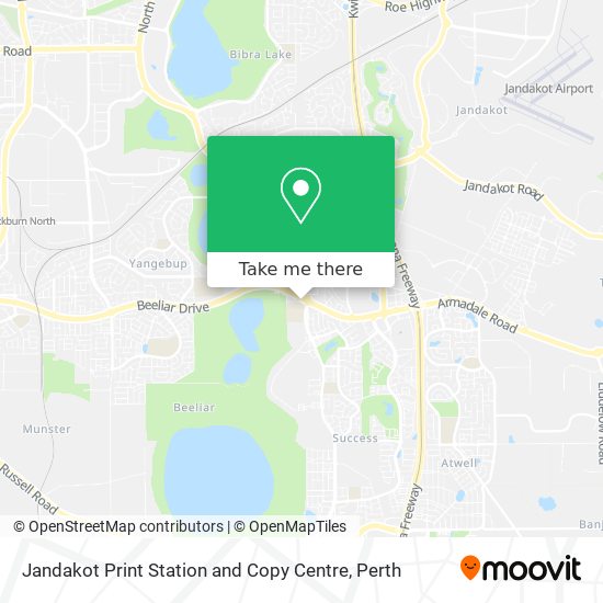 Jandakot Print Station and Copy Centre map