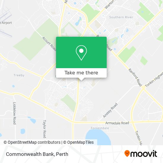 Commonwealth Bank map