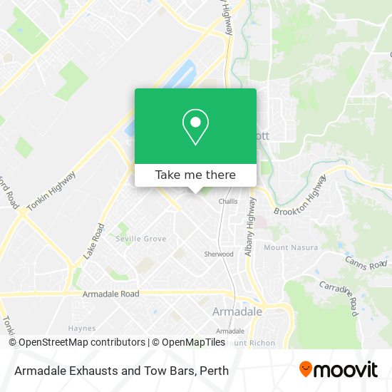 Armadale Exhausts and Tow Bars map