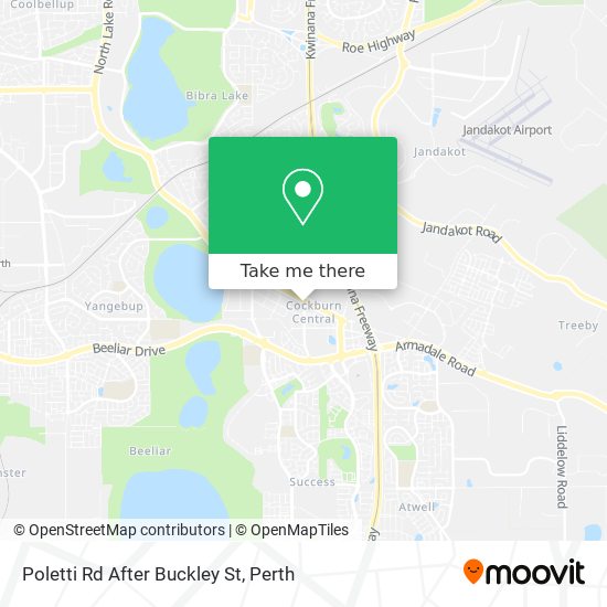 Poletti Rd After Buckley St map