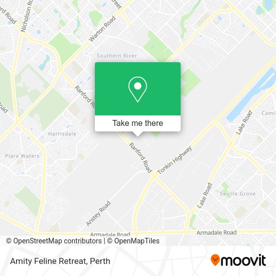 Amity Feline Retreat map