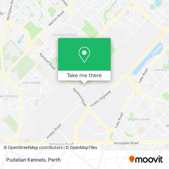Pudelian Kennels map
