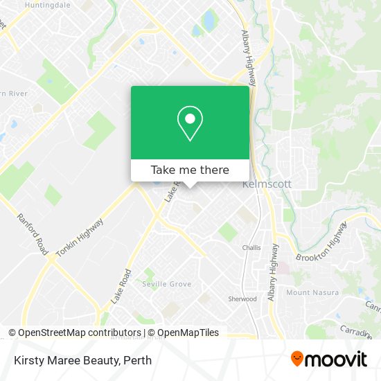Kirsty Maree Beauty map