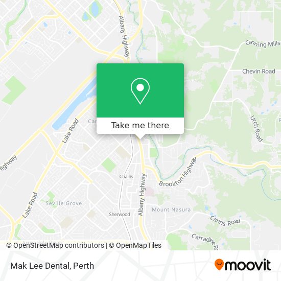Mak Lee Dental map