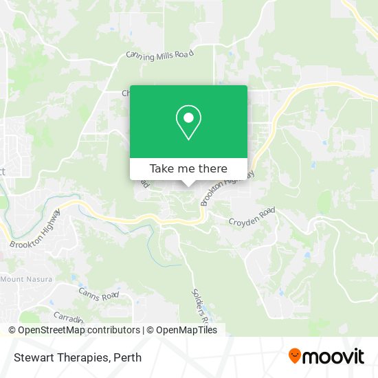 Stewart Therapies map