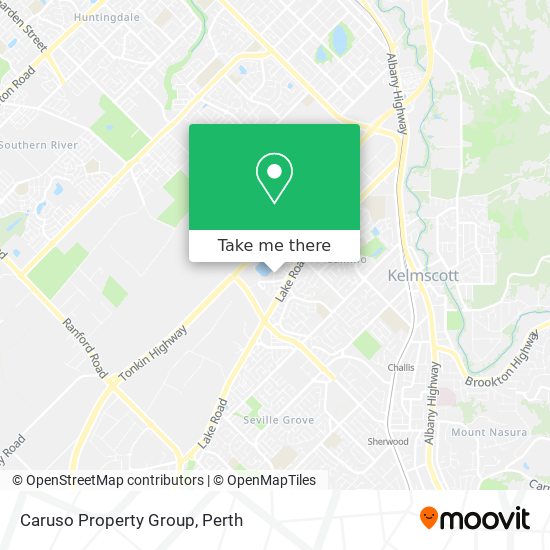 Caruso Property Group map