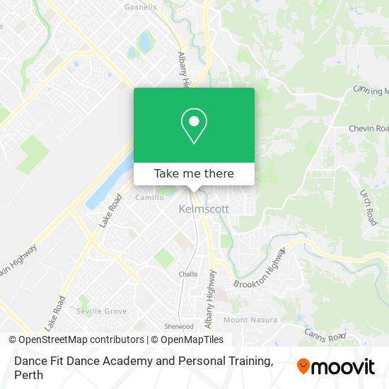 Dance Fit Dance Academy and Personal Training map