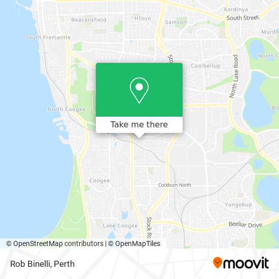 Rob Binelli map