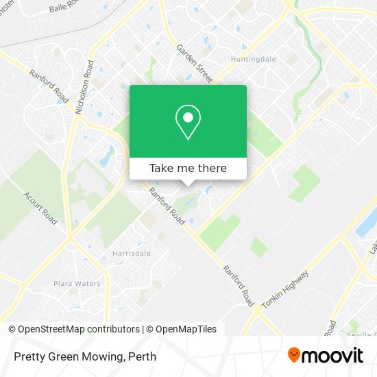 Pretty Green Mowing map