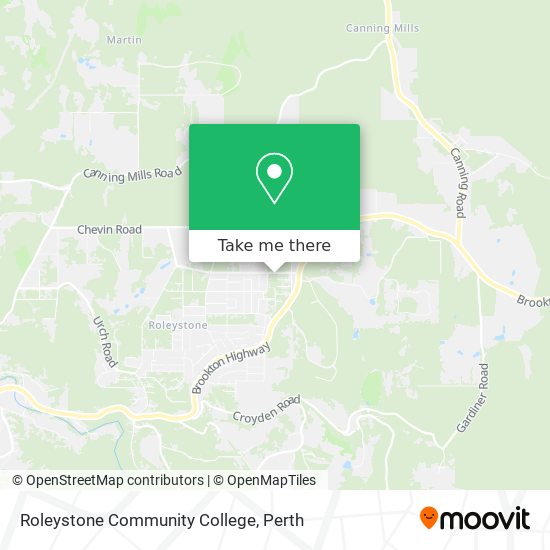 Roleystone Community College map