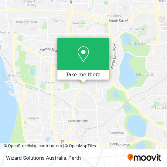 Mapa Wizard Solutions Australia