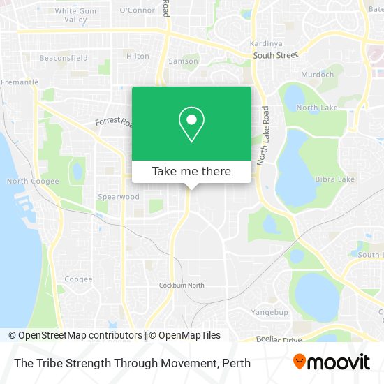 The Tribe Strength Through Movement map