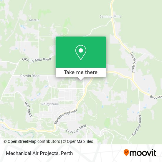 Mechanical Air Projects map