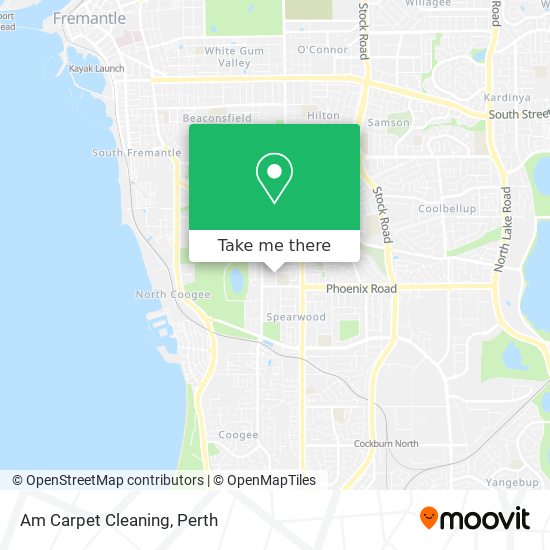 Am Carpet Cleaning map