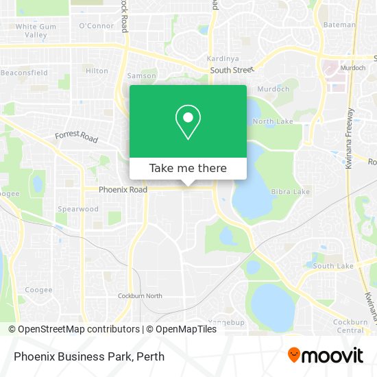 Mapa Phoenix Business Park