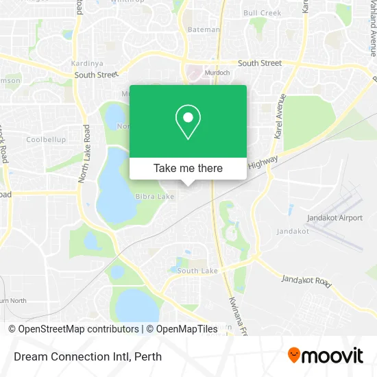 Mapa Dream Connection Intl