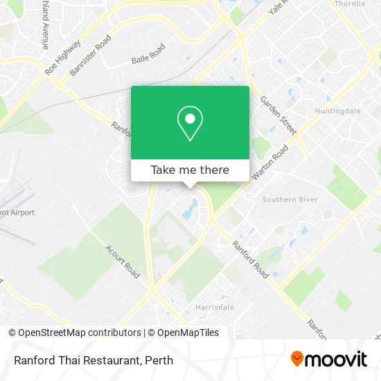 Ranford Thai Restaurant map