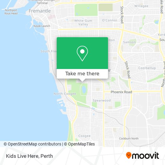 Kids Live Here map