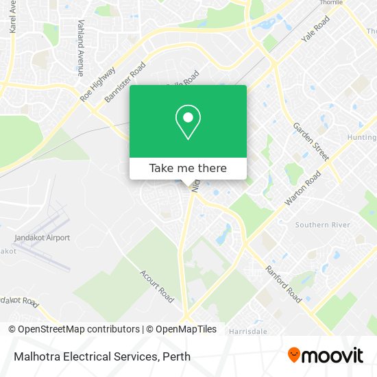 Malhotra Electrical Services map