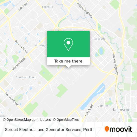 Sercuit Electrical and Generator Services map