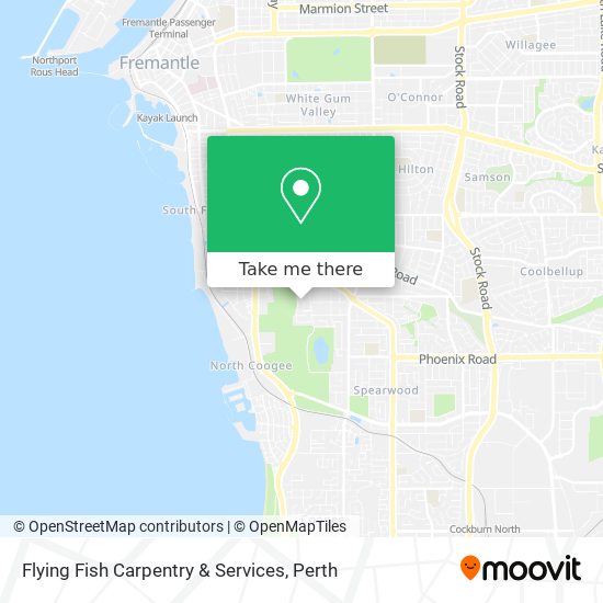 Flying Fish Carpentry & Services map