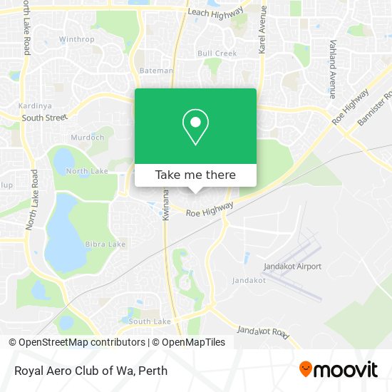 Royal Aero Club of Wa map