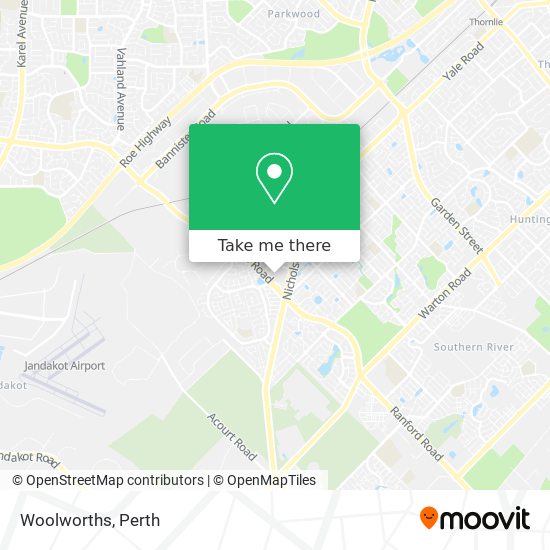 Woolworths map