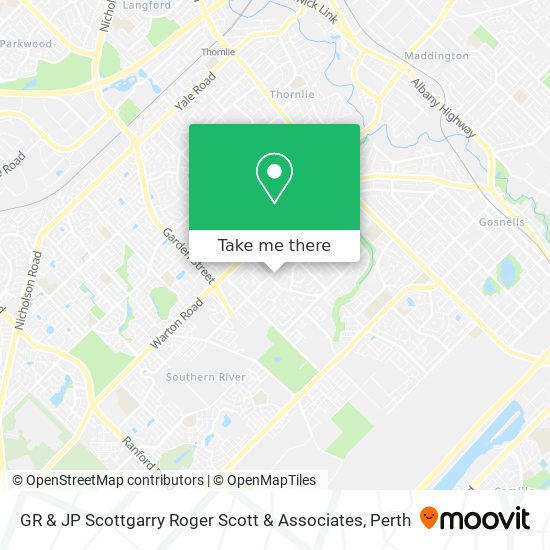 GR & JP Scottgarry Roger Scott & Associates map
