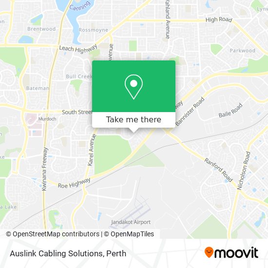 Auslink Cabling Solutions map