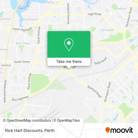 Mapa Rick Hart Discounts